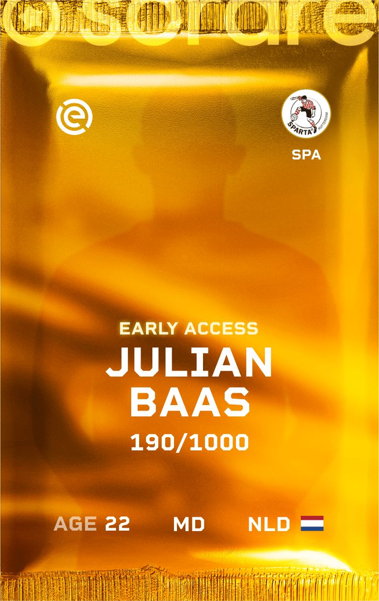 Julian Baas 2024-25 • Limited 190/1000
