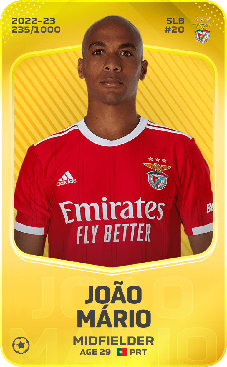 João Mário 2022-23 • Limited 235/1000