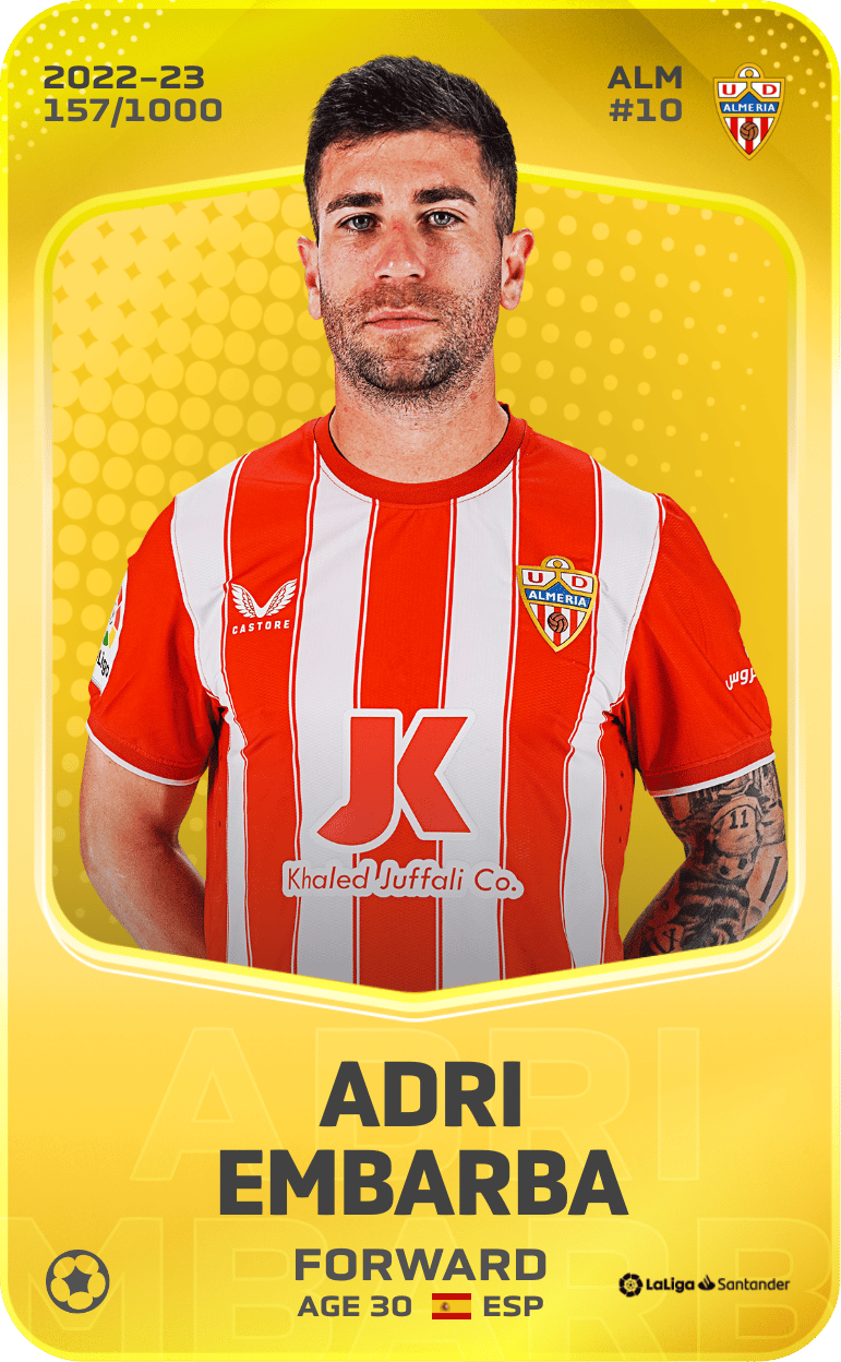 Adri Embarba 2022-23 • Limited 157/1000