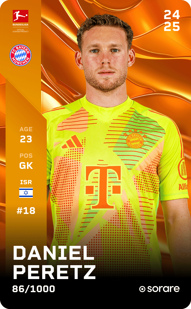 Daniel Peretz 2024-25 • Limited 86/1000