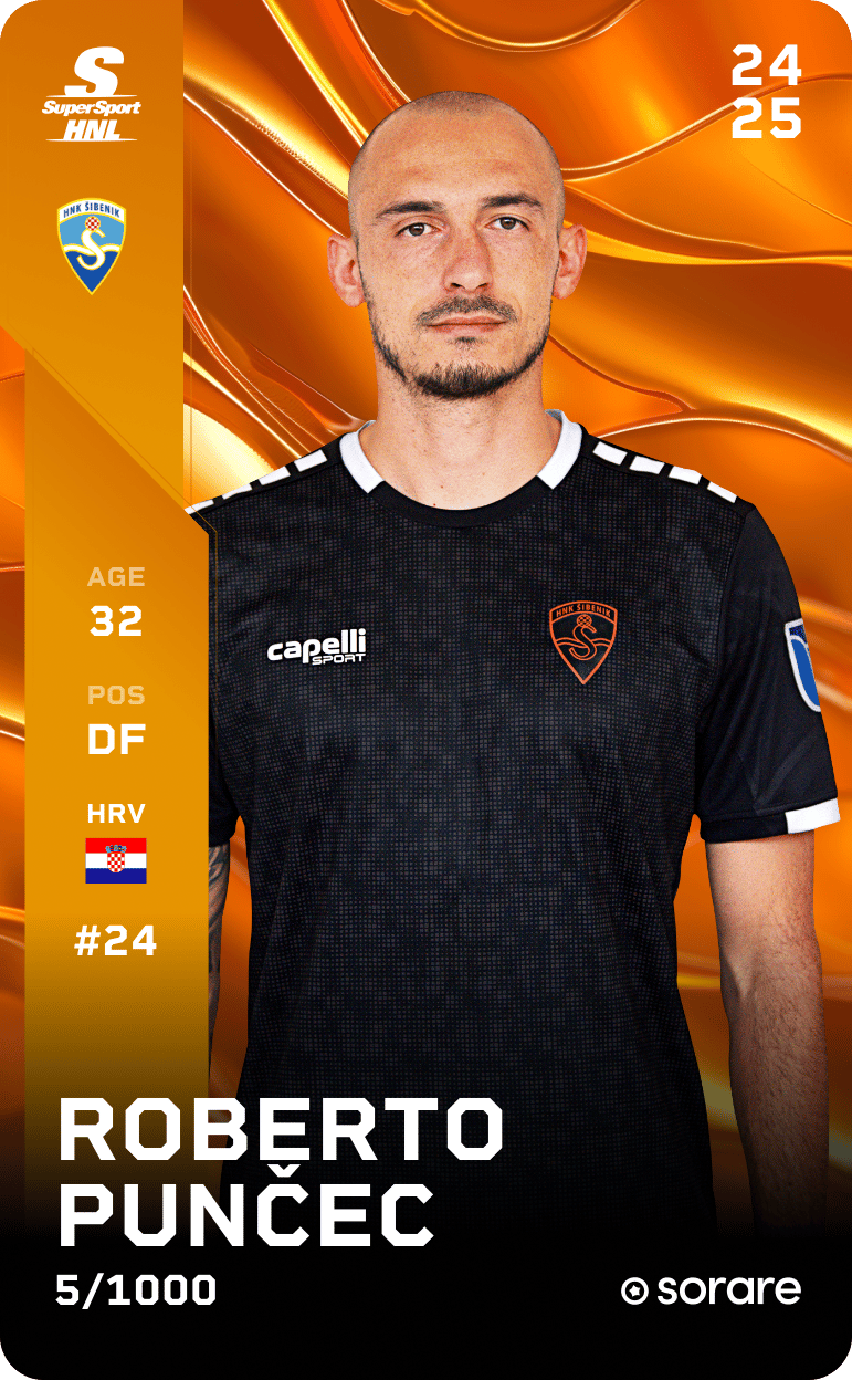 Roberto Punčec 2024-25 • Limited 5/1000