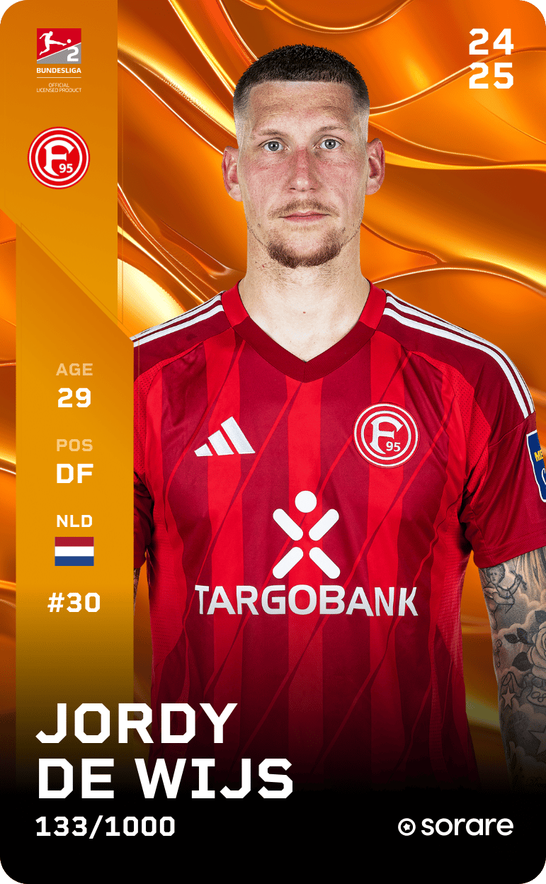 Jordy de Wijs 2024-25 • Limited 133/1000