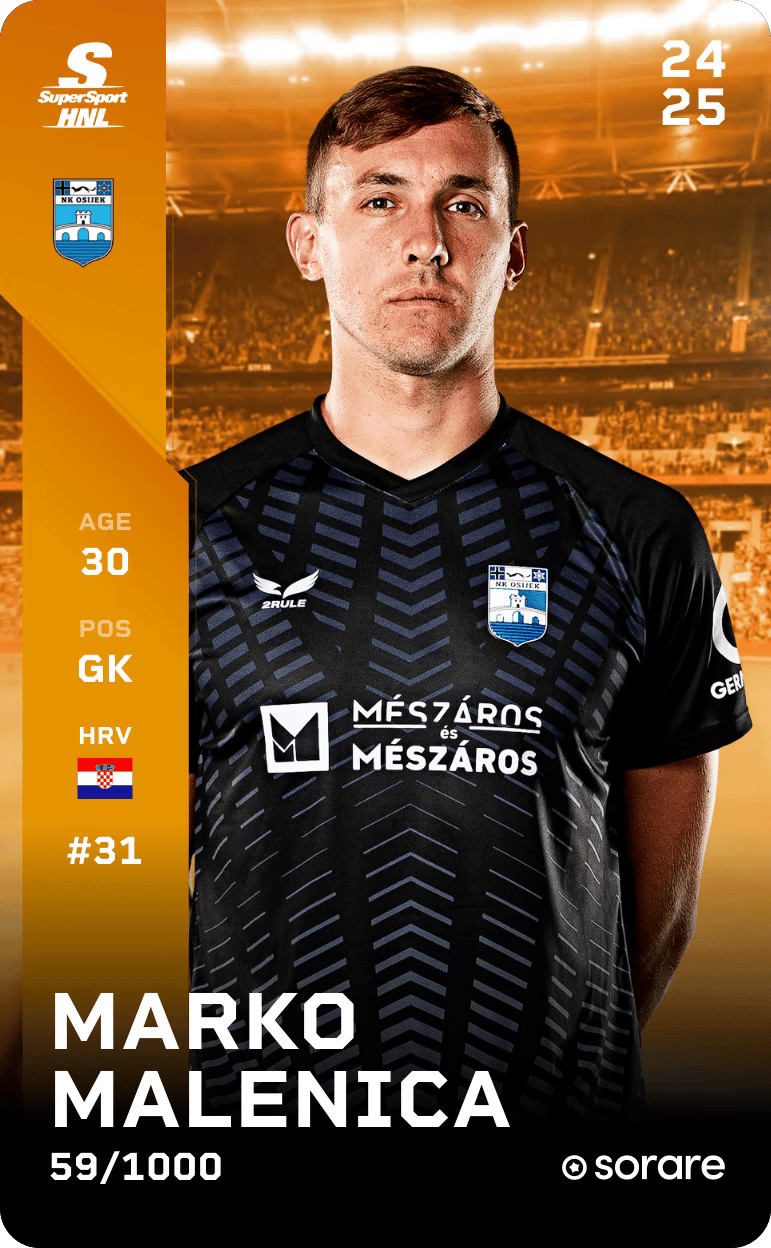 Marko Malenica 2024-25 • Limited 59/1000