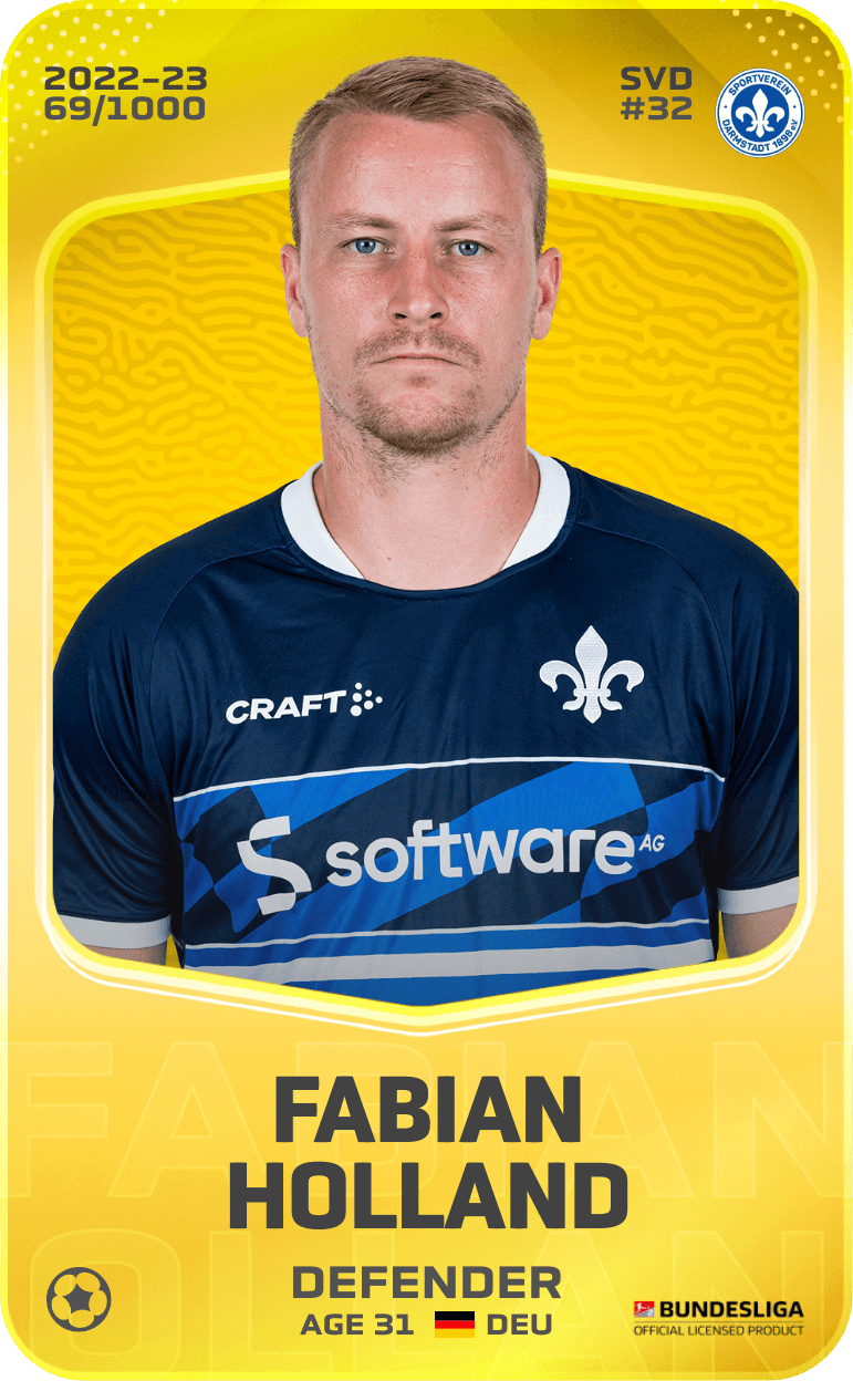 Fabian Holland 2022-23 • Limited 69/1000