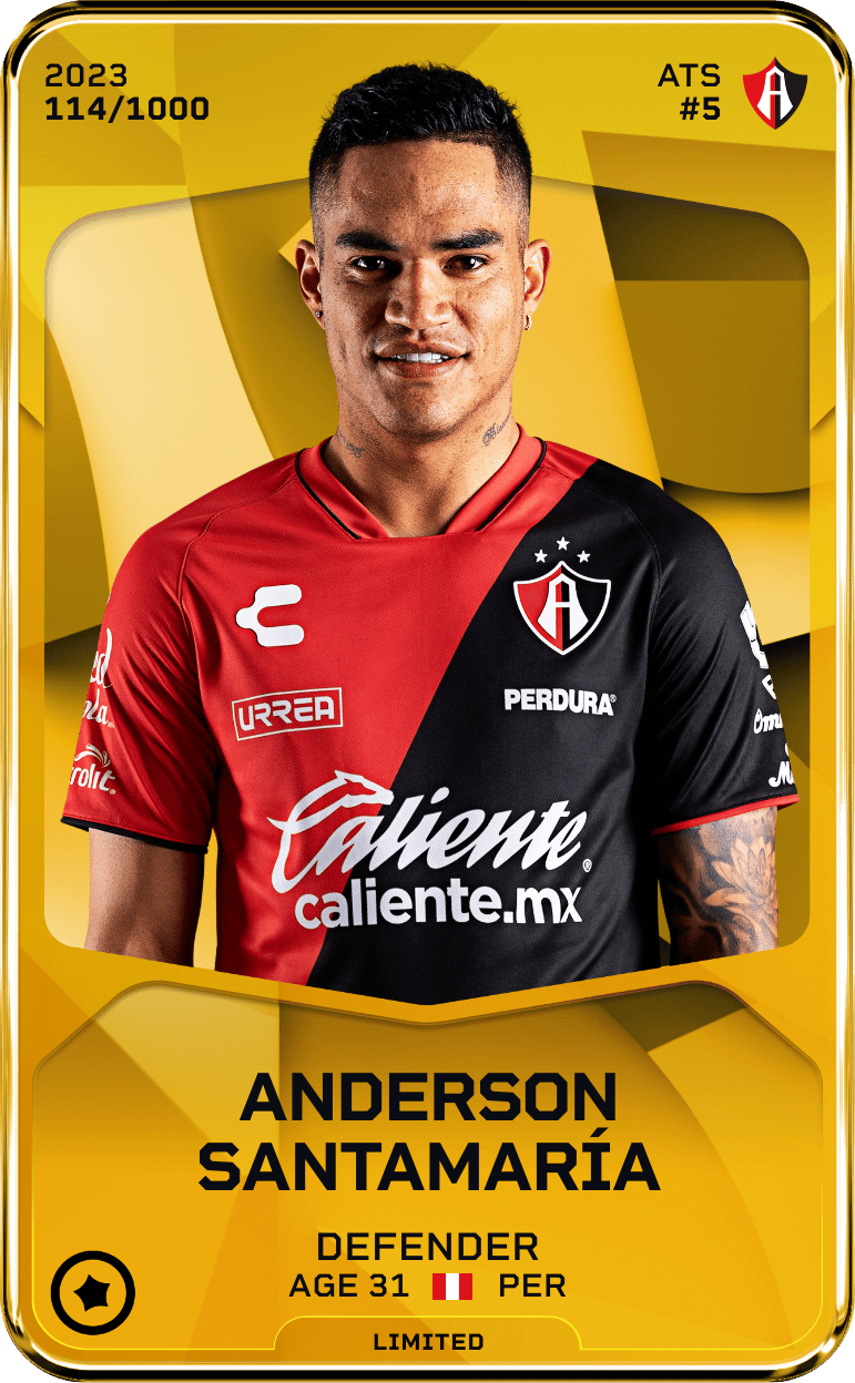 Anderson Santamaría 2023-24 • Limited 114/1000