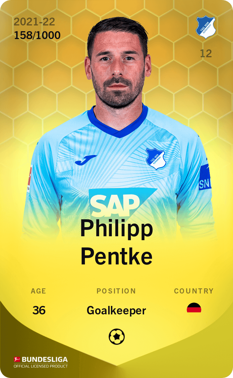 Philipp Pentke 2021-22 • Limited 158/1000