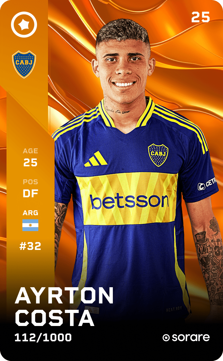 Ayrton Costa 2025-26 • Limited 112/1000