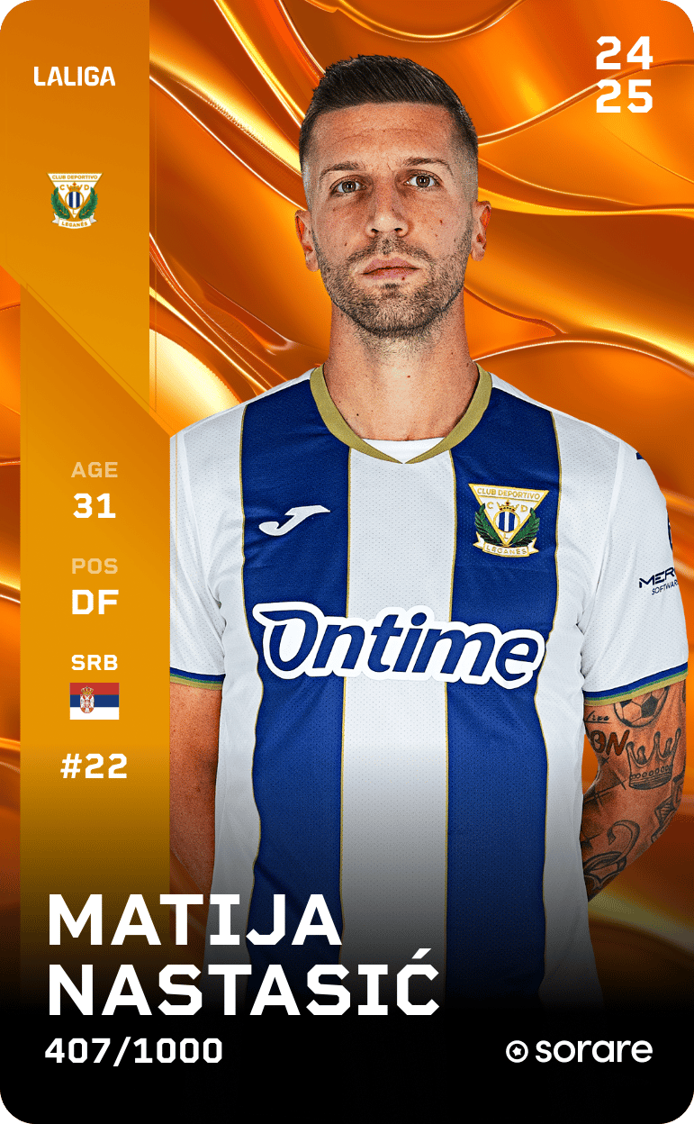 Matija Nastasić 2024-25 • Limited 407/1000
