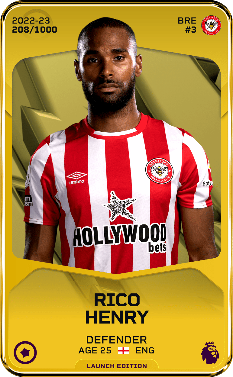 Rico Henry 2022-23 • Limited 208/1000