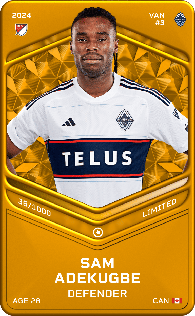 Samuel Adekugbe 2024-25 • Limited 36/1000
