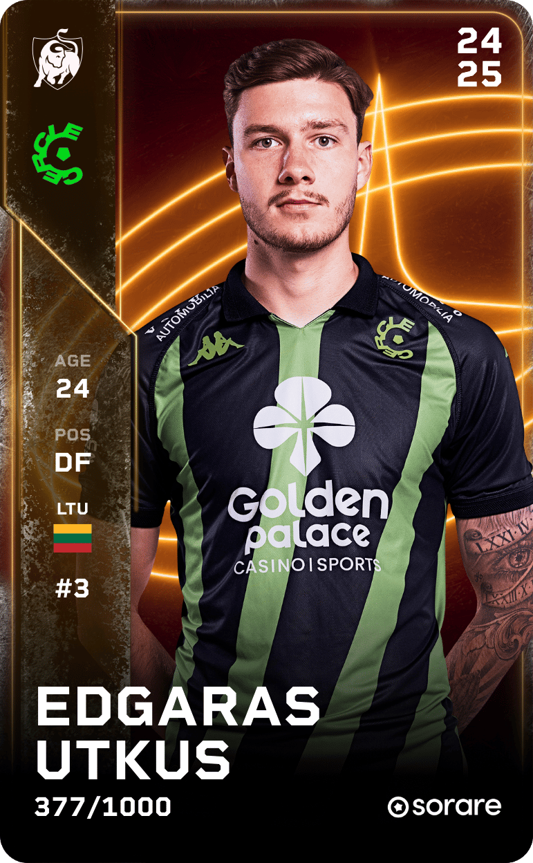 Edgaras Utkus 2024-25 • Limited 377/1000