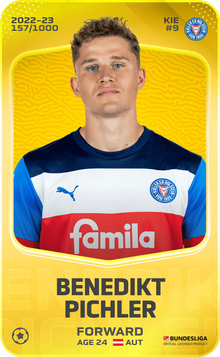 Benedikt Pichler 2022-23 • Limited 157/1000