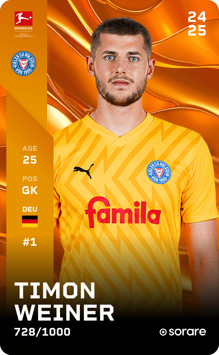 Timon Weiner 2024-25 • Limited 728/1000