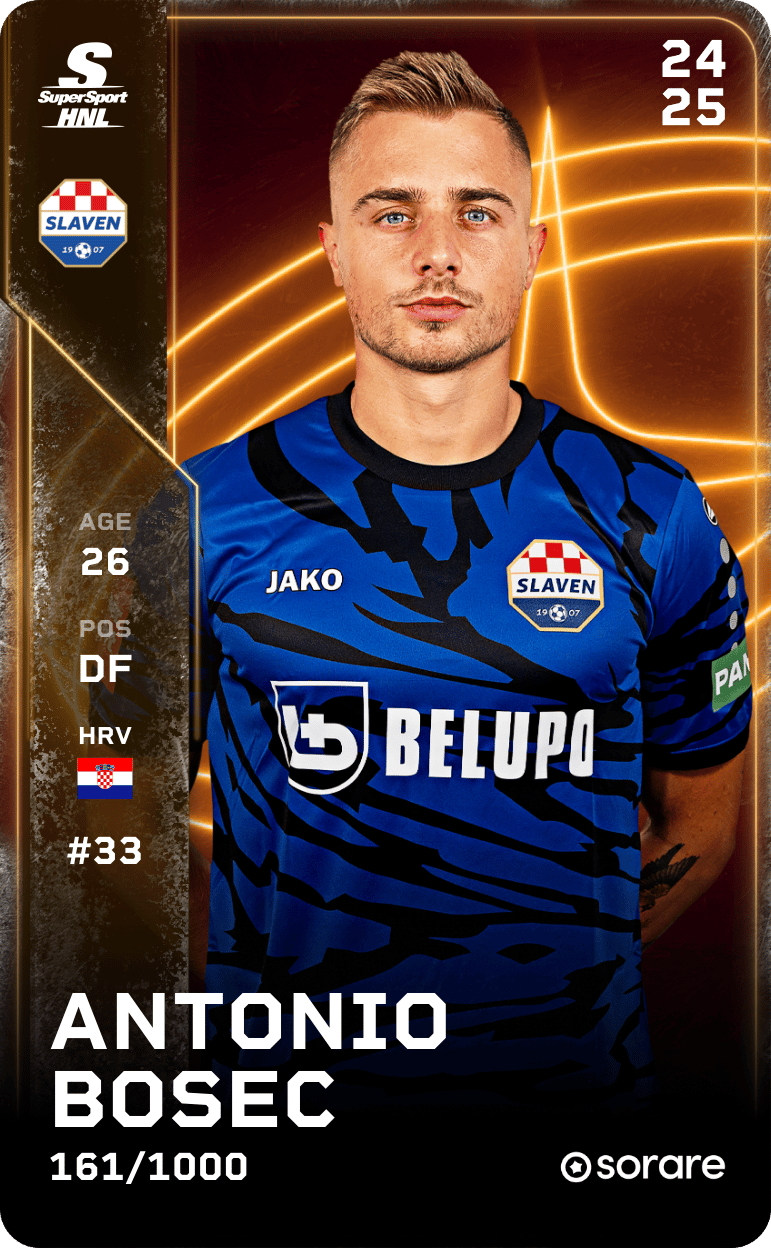 Antonio Bosec 2024-25 • Limited 161/1000