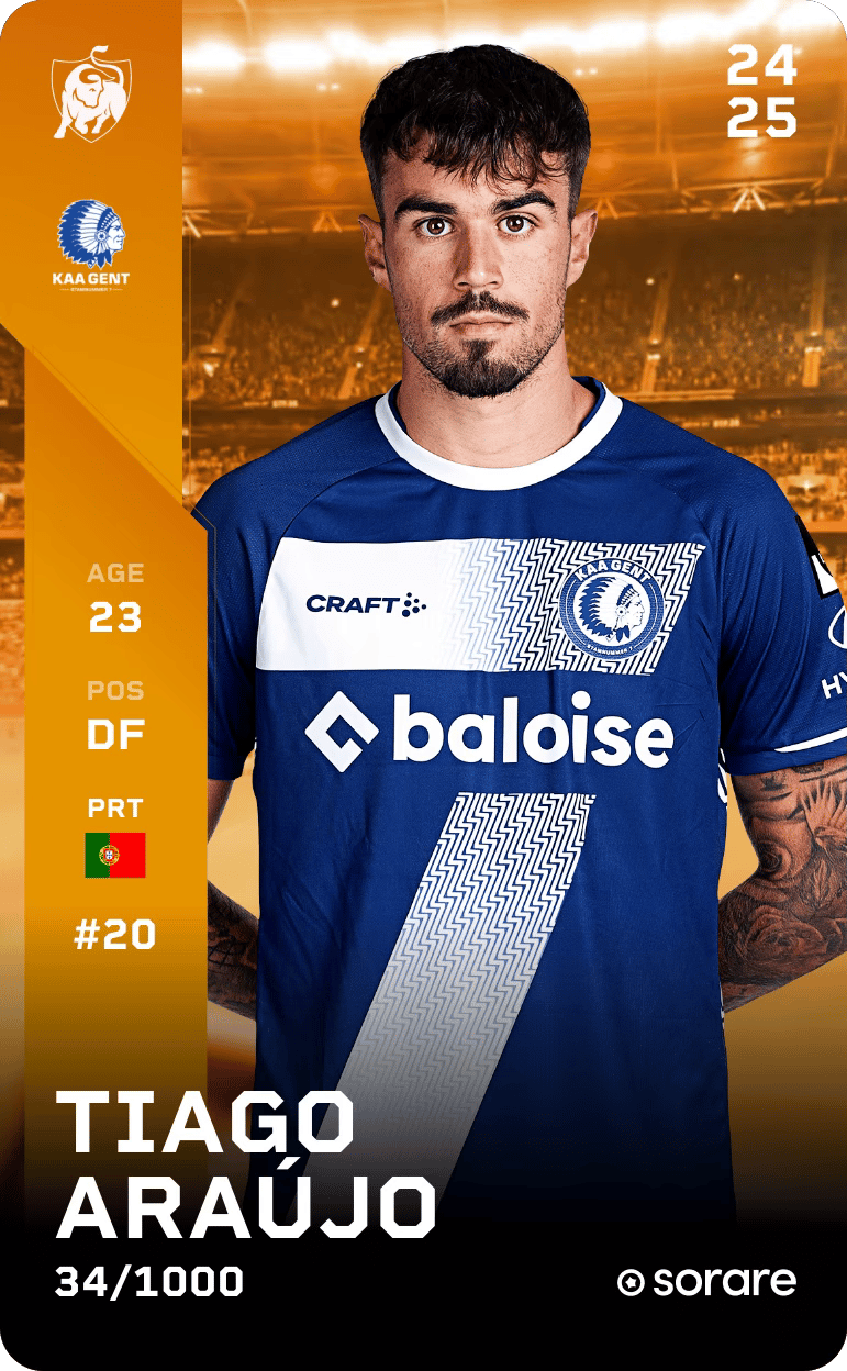 Tiago Araújo 2024-25 • Limited 34/1000