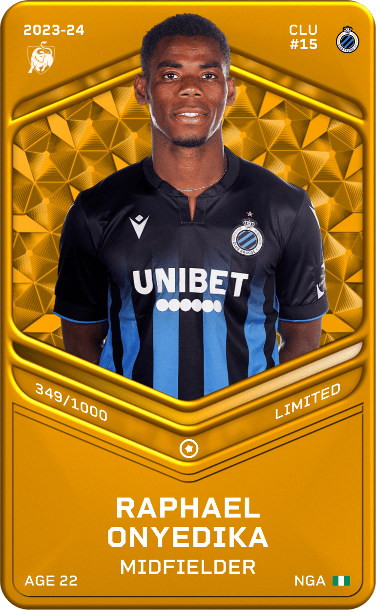Raphael Onyedika 2023-24 • Limited 349/1000