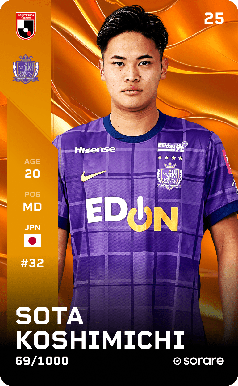 Sota Koshimichi 2025-26 • Limited 69/1000