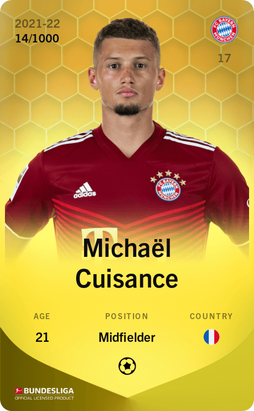 Michaël Cuisance 2021-22 • Limited 14/1000