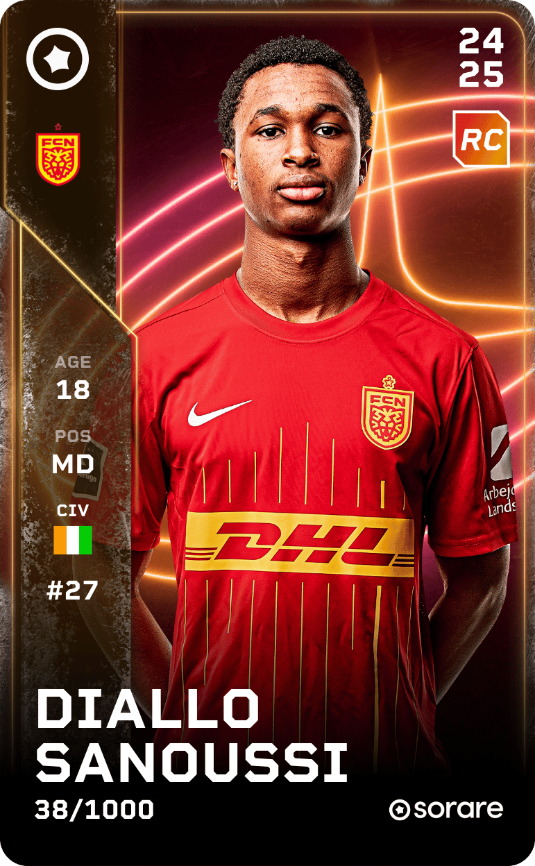 Diallo Sanoussi 2024-25 • Limited 38/1000