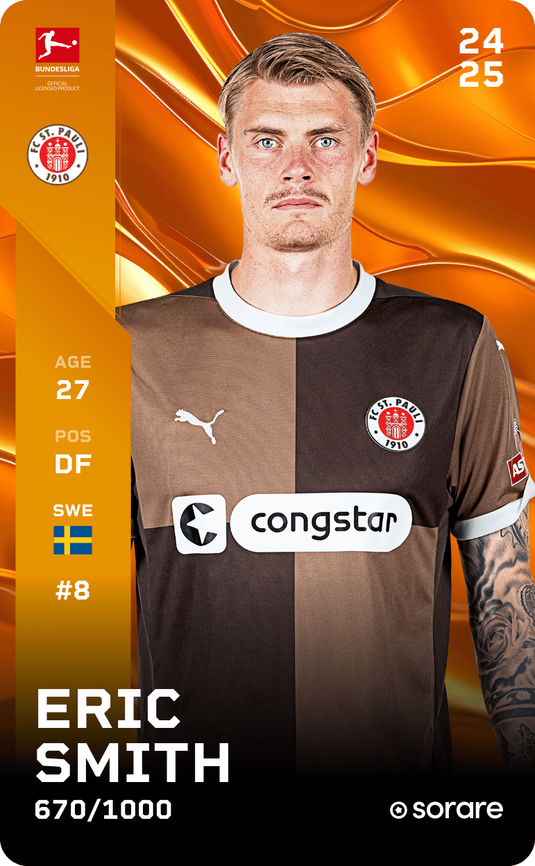 Eric Smith 2024-25 • Limited 670/1000