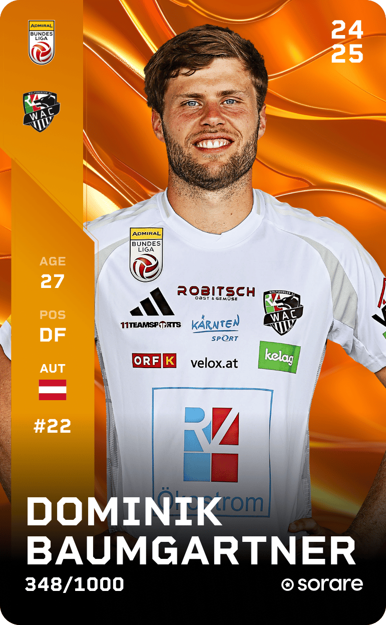 Dominik Baumgartner 2024-25 • Limited 348/1000