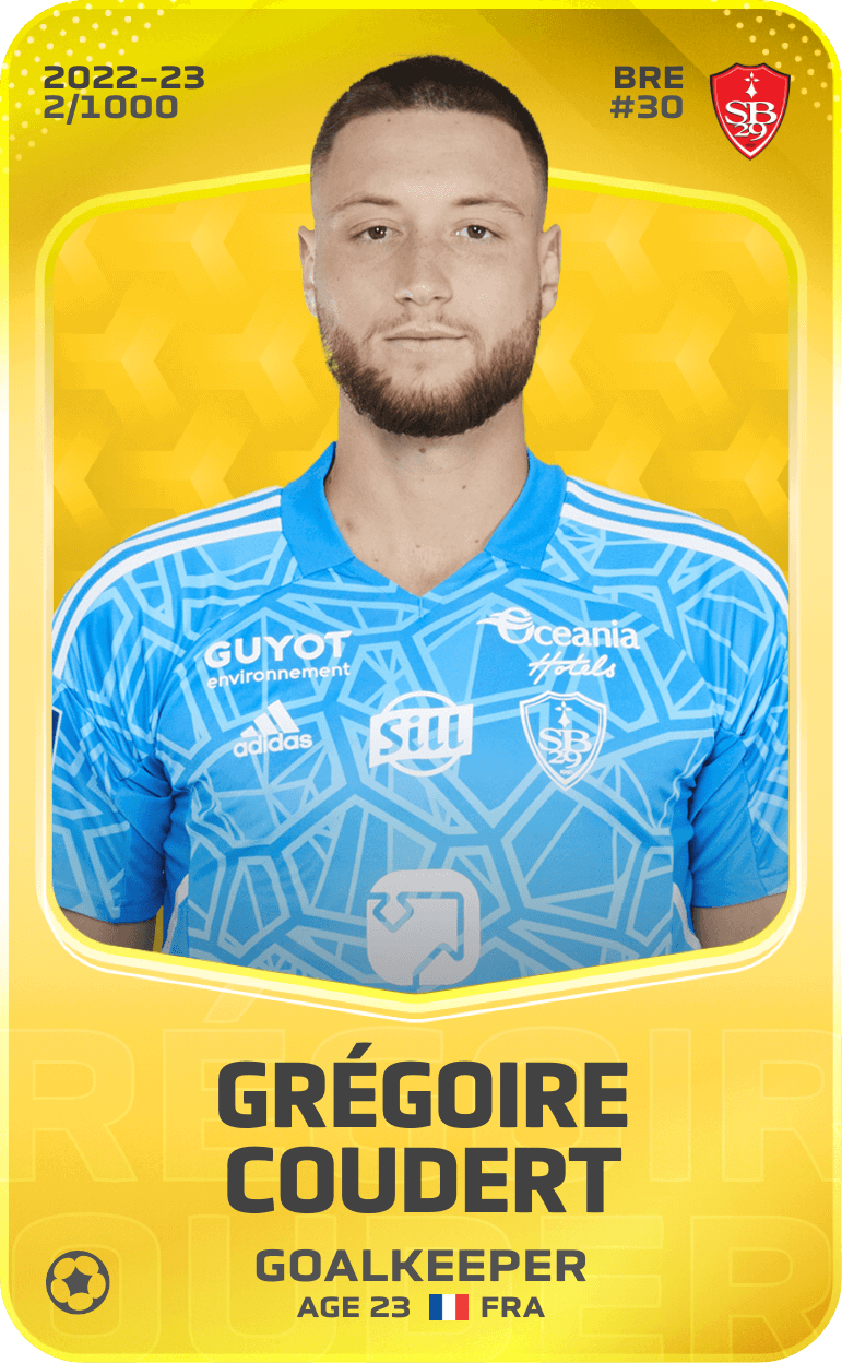 Grégoire Coudert 2022-23 • Limited 2/1000