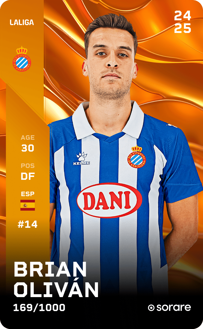 Brian Oliván 2024-25 • Limited 169/1000