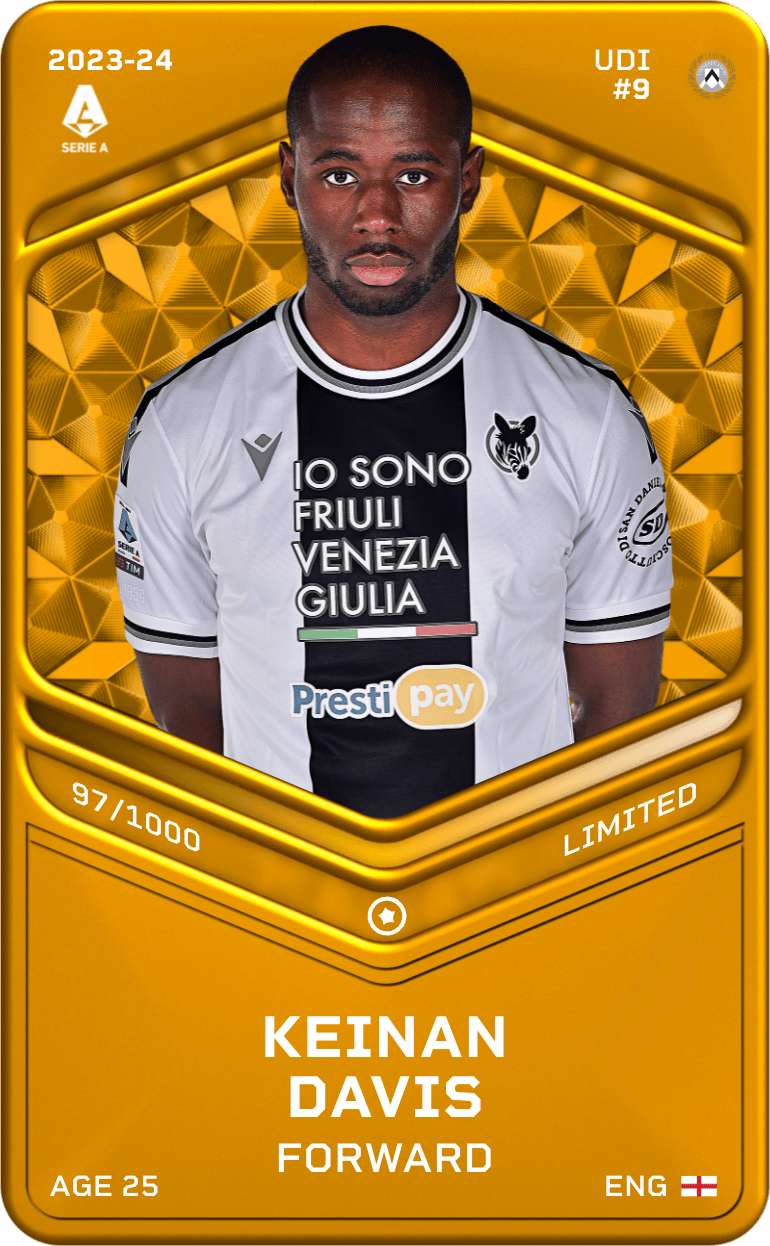 Keinan Davis 2023-24 • Limited 97/1000