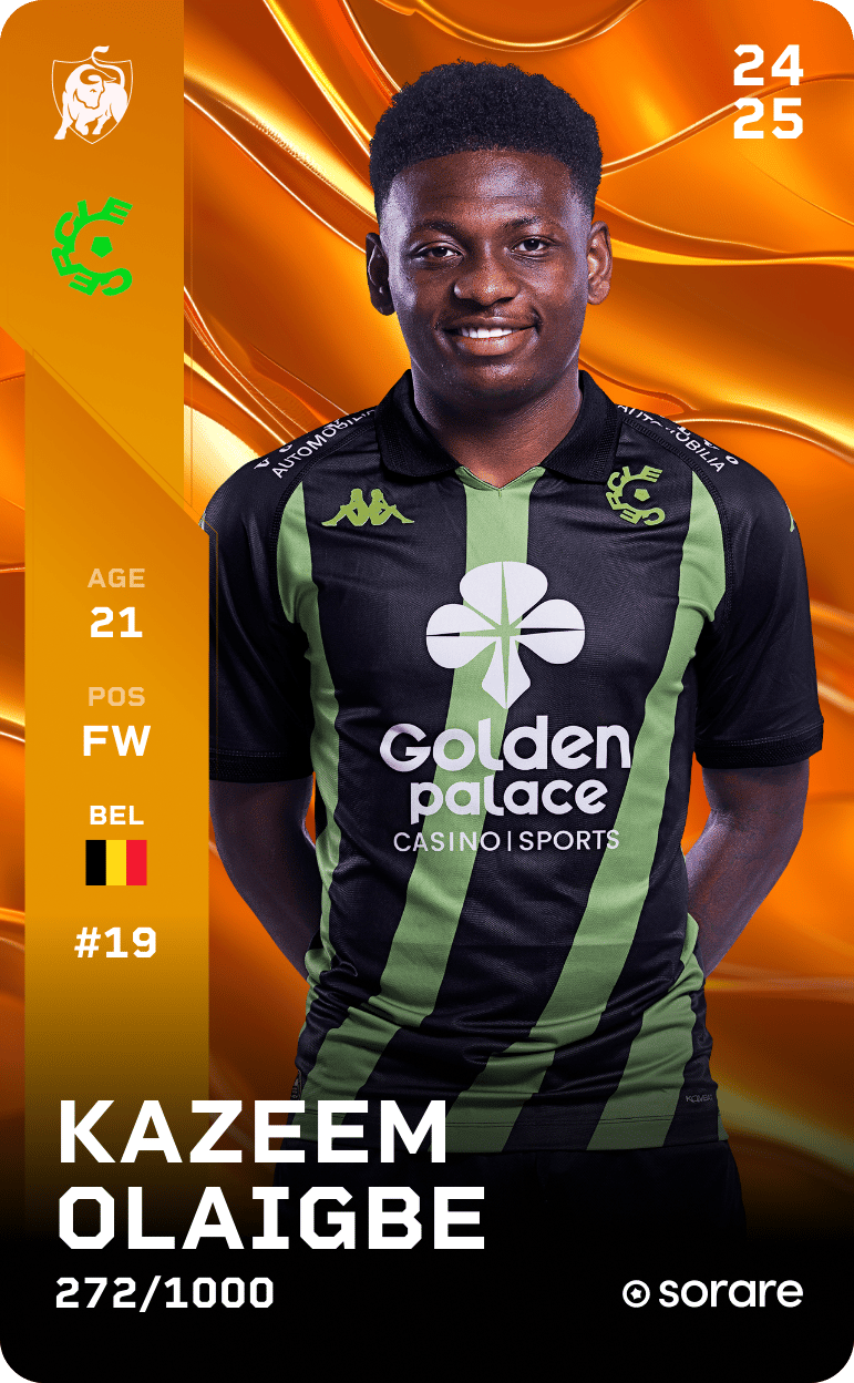 Kazeem Olaigbe 2024-25 • Limited 272/1000