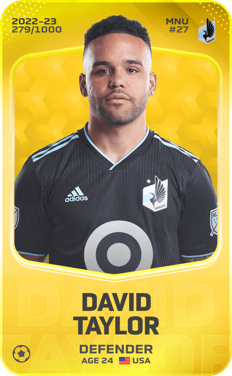 David Taylor 2022-23 • Limited 279/1000