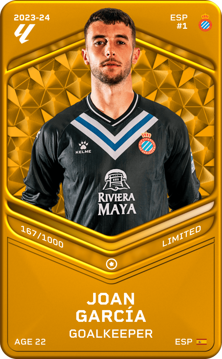 Joan García 2023-24 • Limited 167/1000