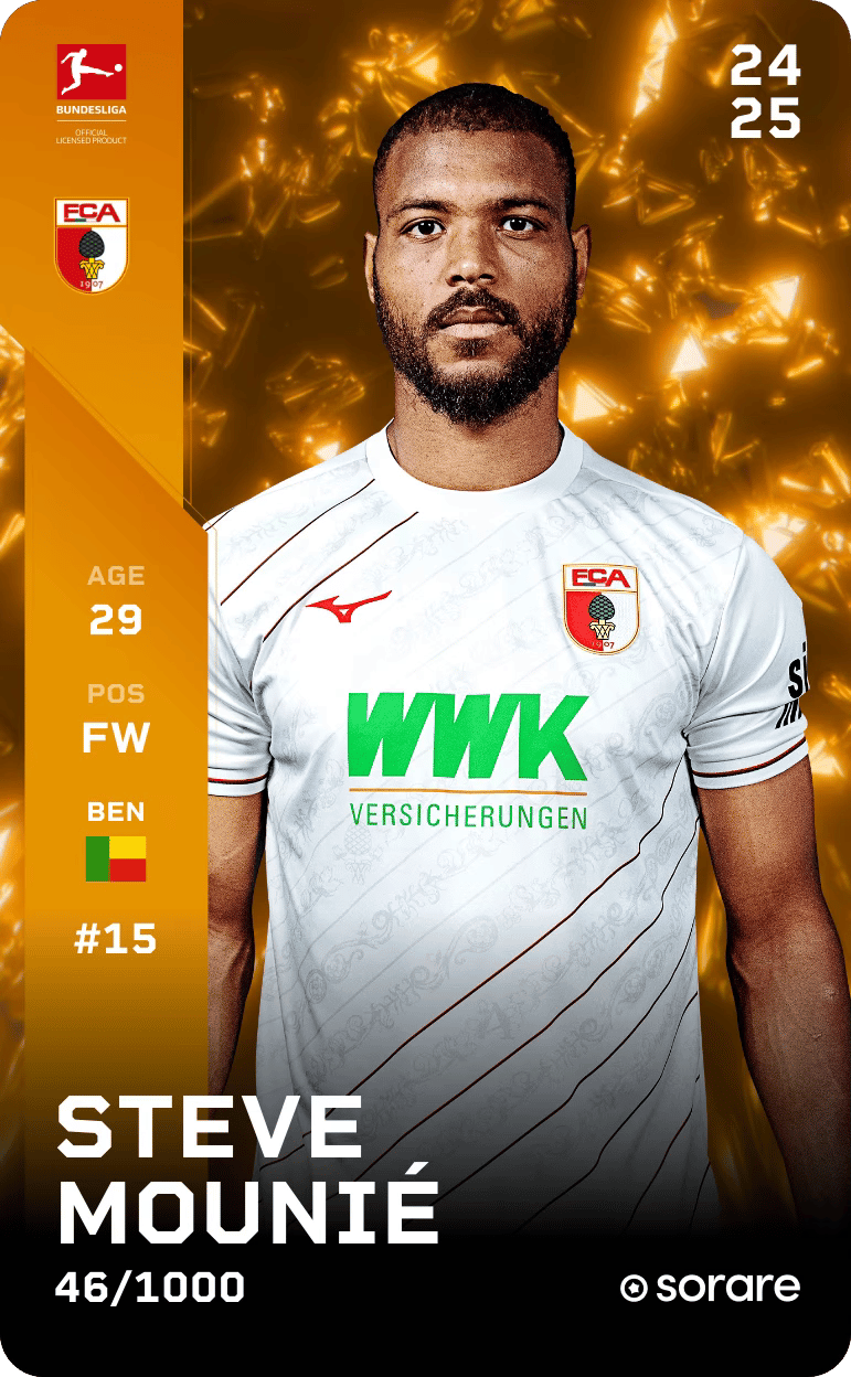 Steve Mounié 2024-25 • Limited 46/1000