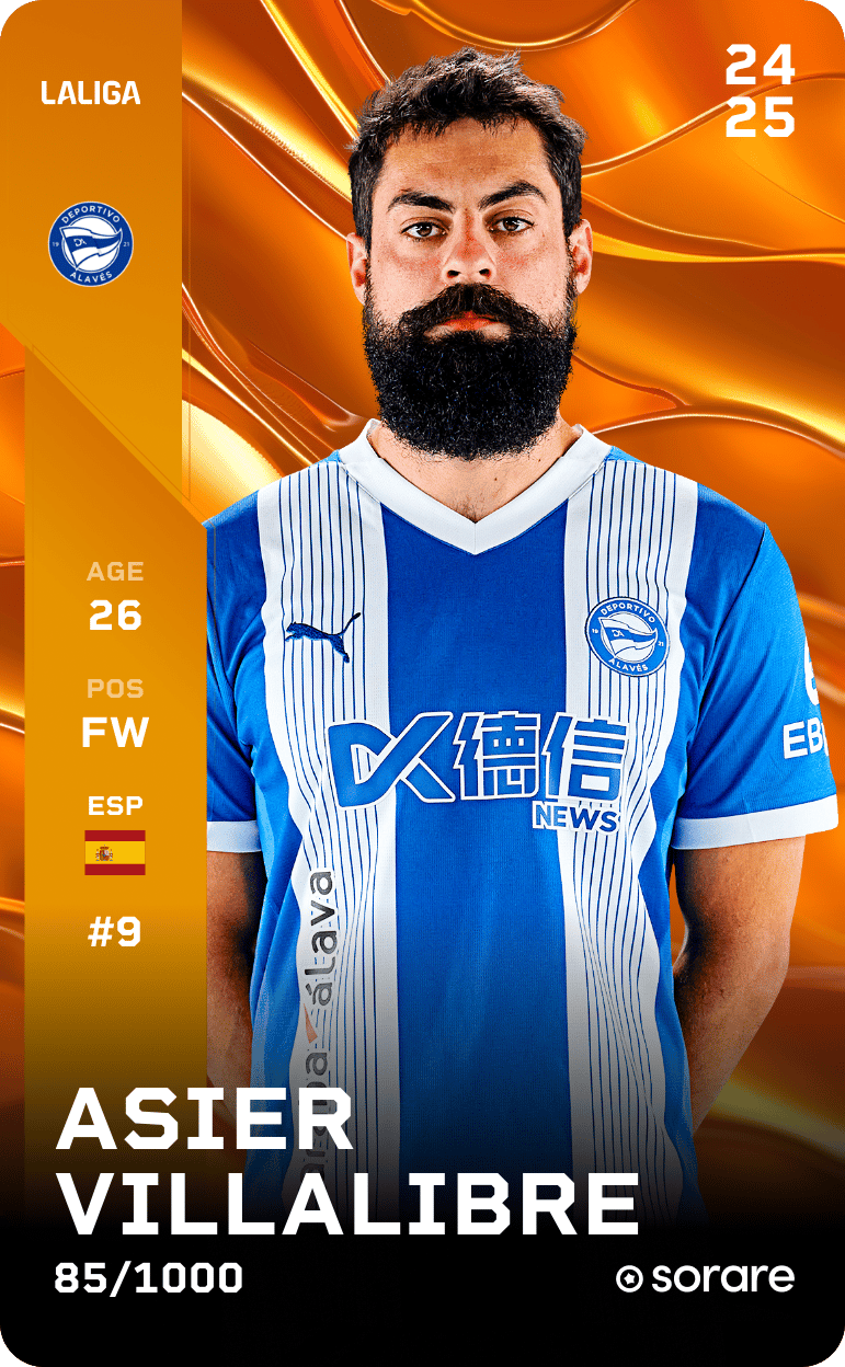 Asier Villalibre 2024-25 • Limited 85/1000