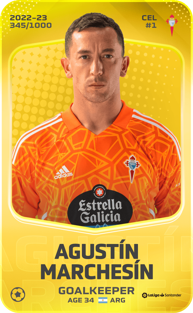 Agustín Marchesín 2022-23 • Limited 345/1000