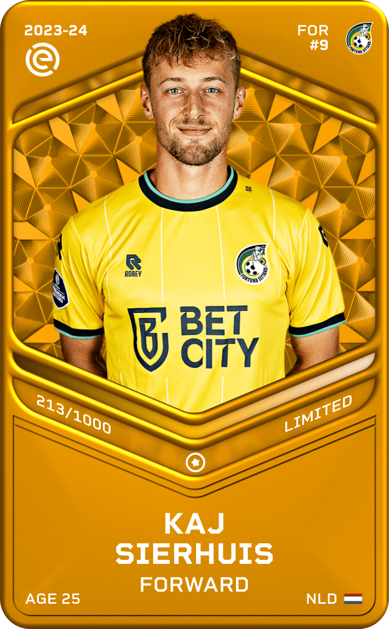 Kaj Sierhuis 2023-24 • Limited 213/1000