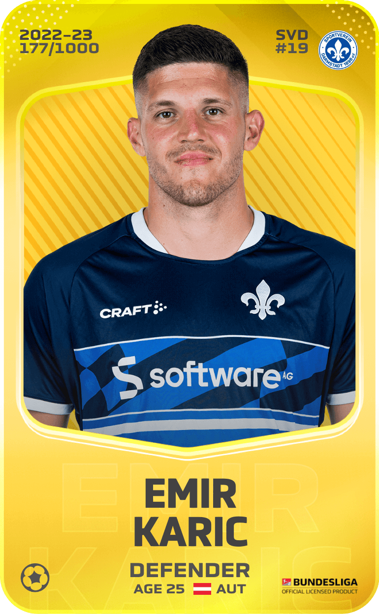 Emir Karic 2022-23 • Limited 177/1000
