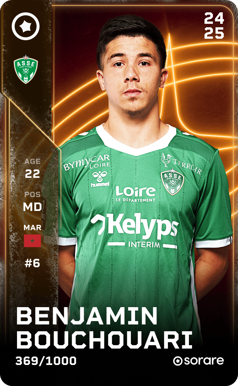 Benjamin Bouchouari 2024-25 • Limited 369/1000