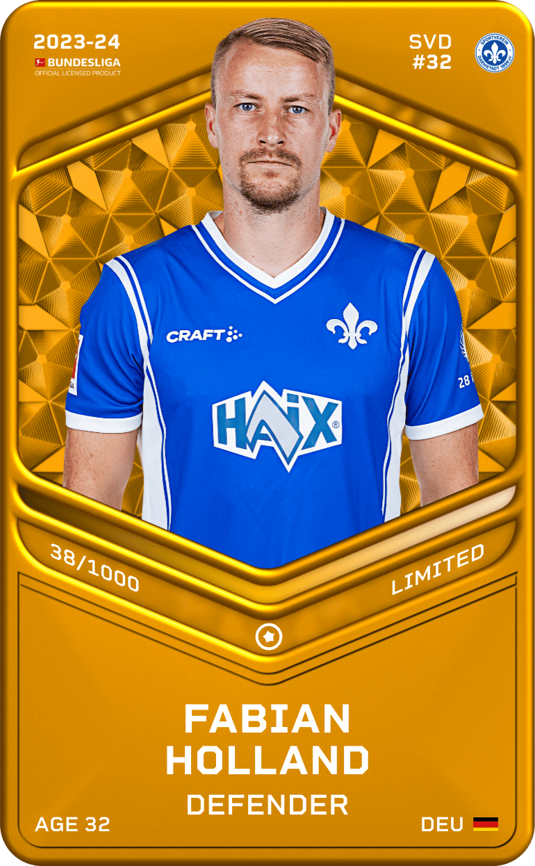 Fabian Holland 2023-24 • Limited 38/1000