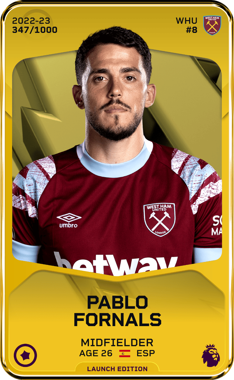 Pablo Fornals 2022-23 • Limited 347/1000