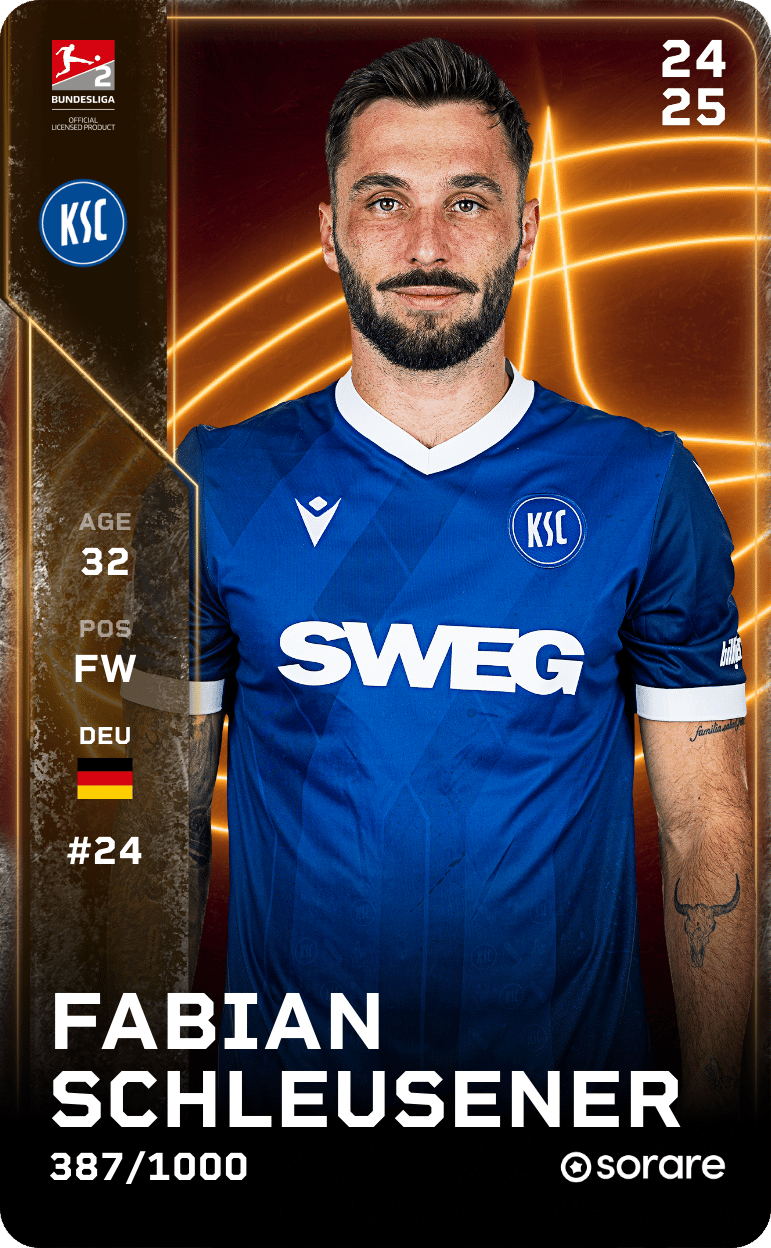 Fabian Schleusener 2024-25 • Limited 387/1000