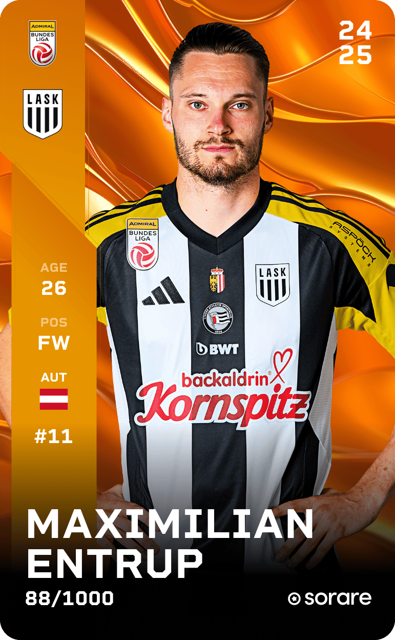 Maximilian Entrup 2024-25 • Limited 88/1000