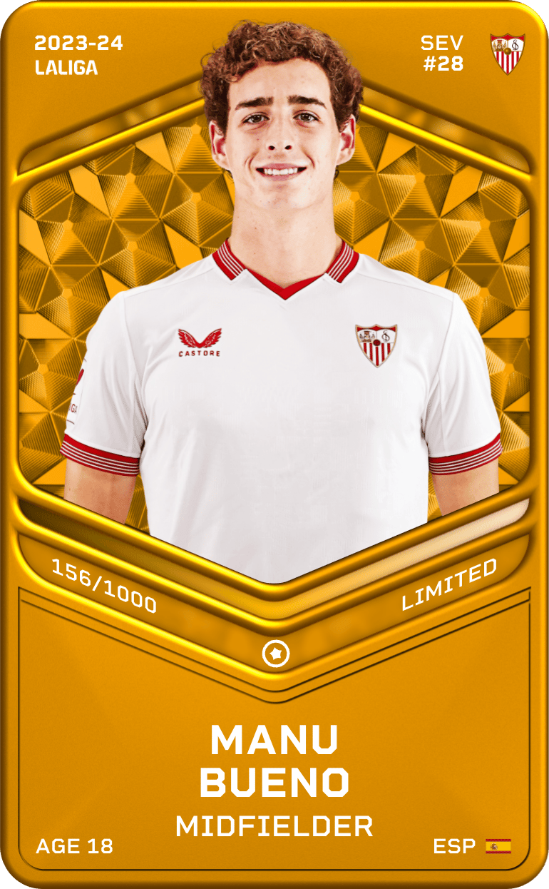 Manu Bueno 2023-24 • Limited 156/1000