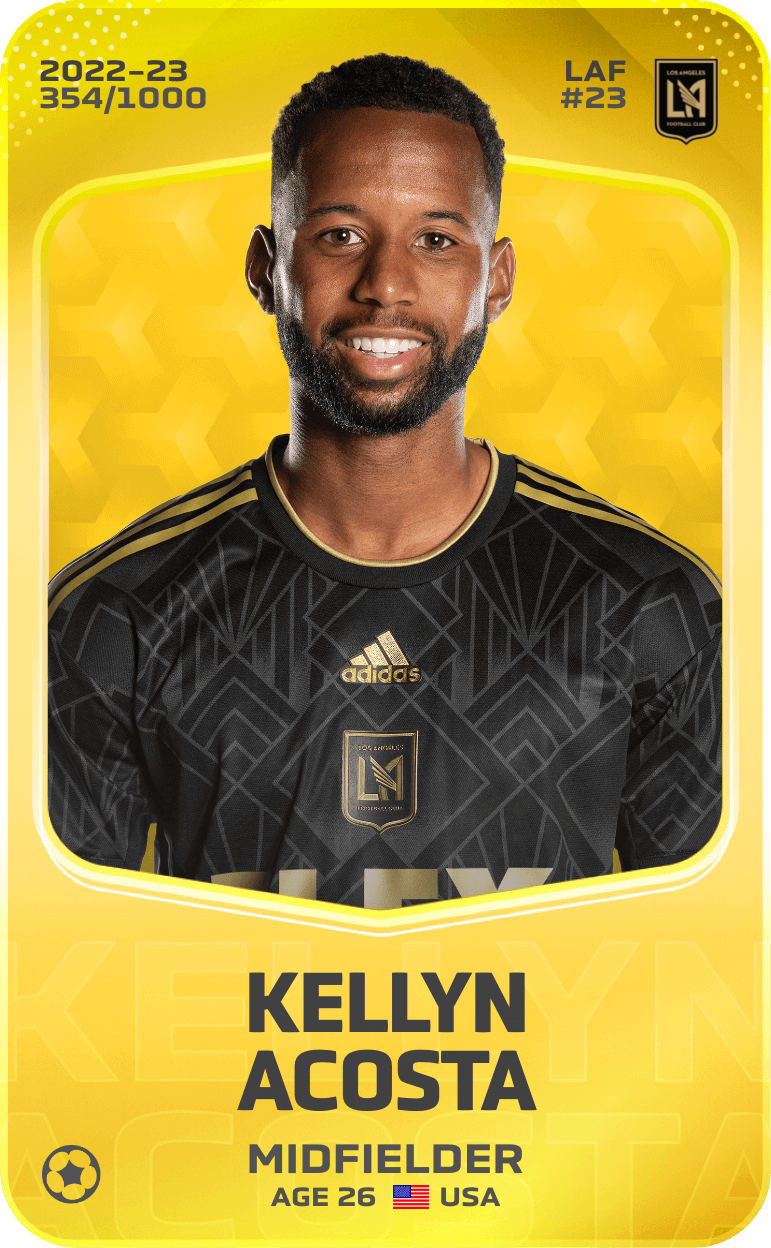 Kellyn Acosta 2022-23 • Limited 354/1000