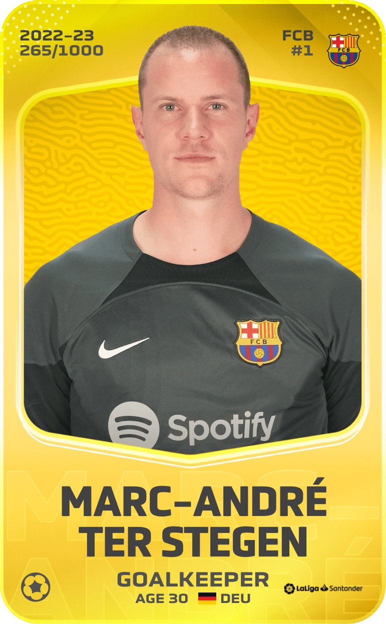 Marc-André ter Stegen 2022-23 • Limited 265/1000