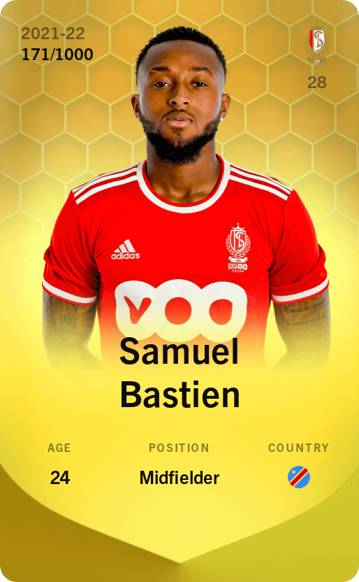 Samuel Bastien 2021-22 • Limited 171/1000