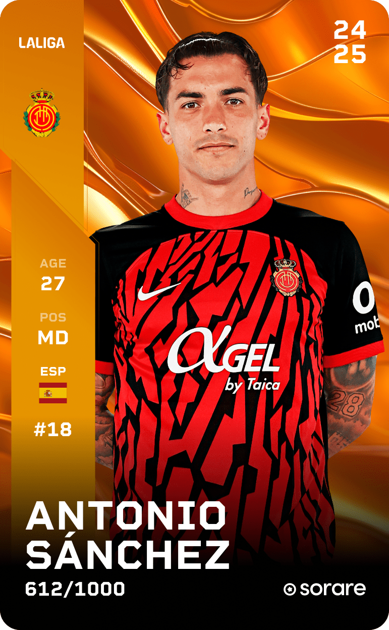 Antonio Sánchez 2024-25 • Limited 612/1000