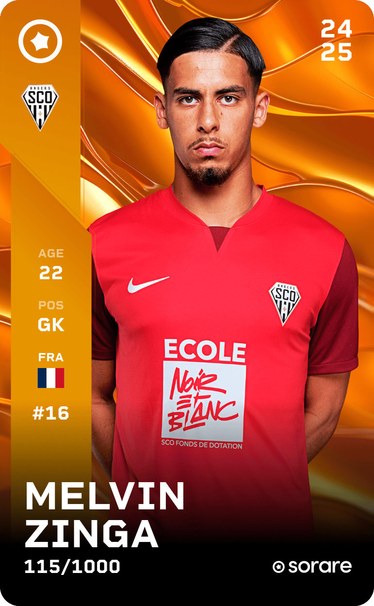 Melvin Zinga 2024-25 • Limited 115/1000