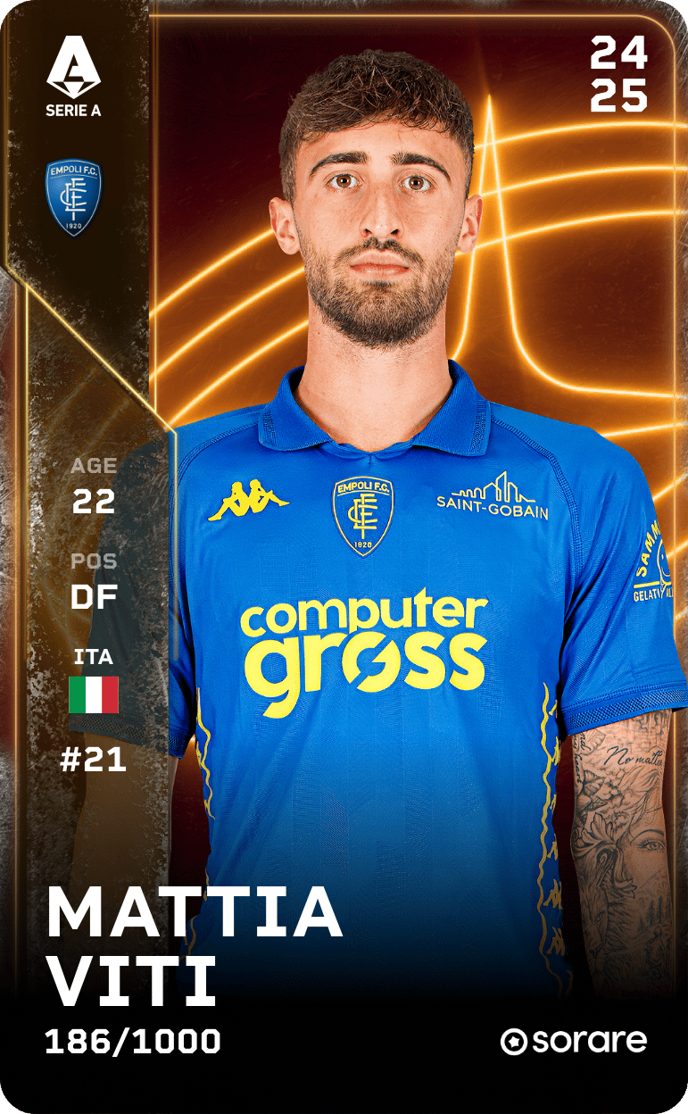 Mattia Viti 2024-25 • Limited 186/1000