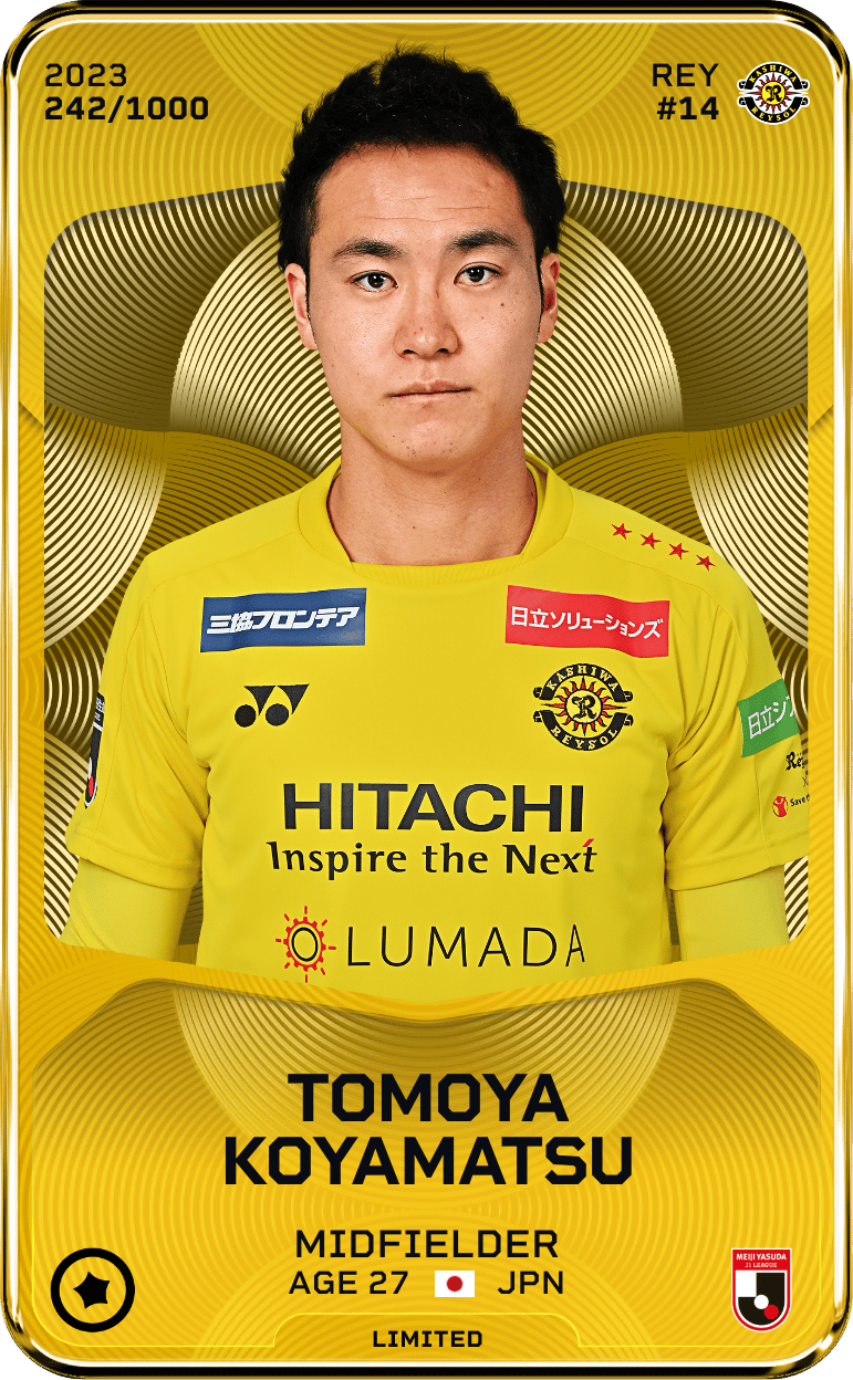 TOMOYA KOYAMATSU 2023-24 • Limited 242/1000
