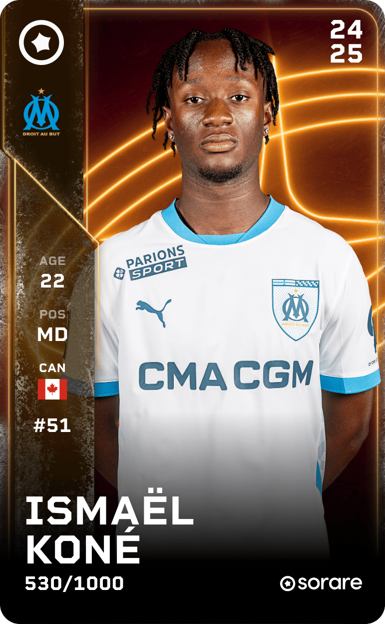Ismaël Koné 2024-25 • Limited 530/1000